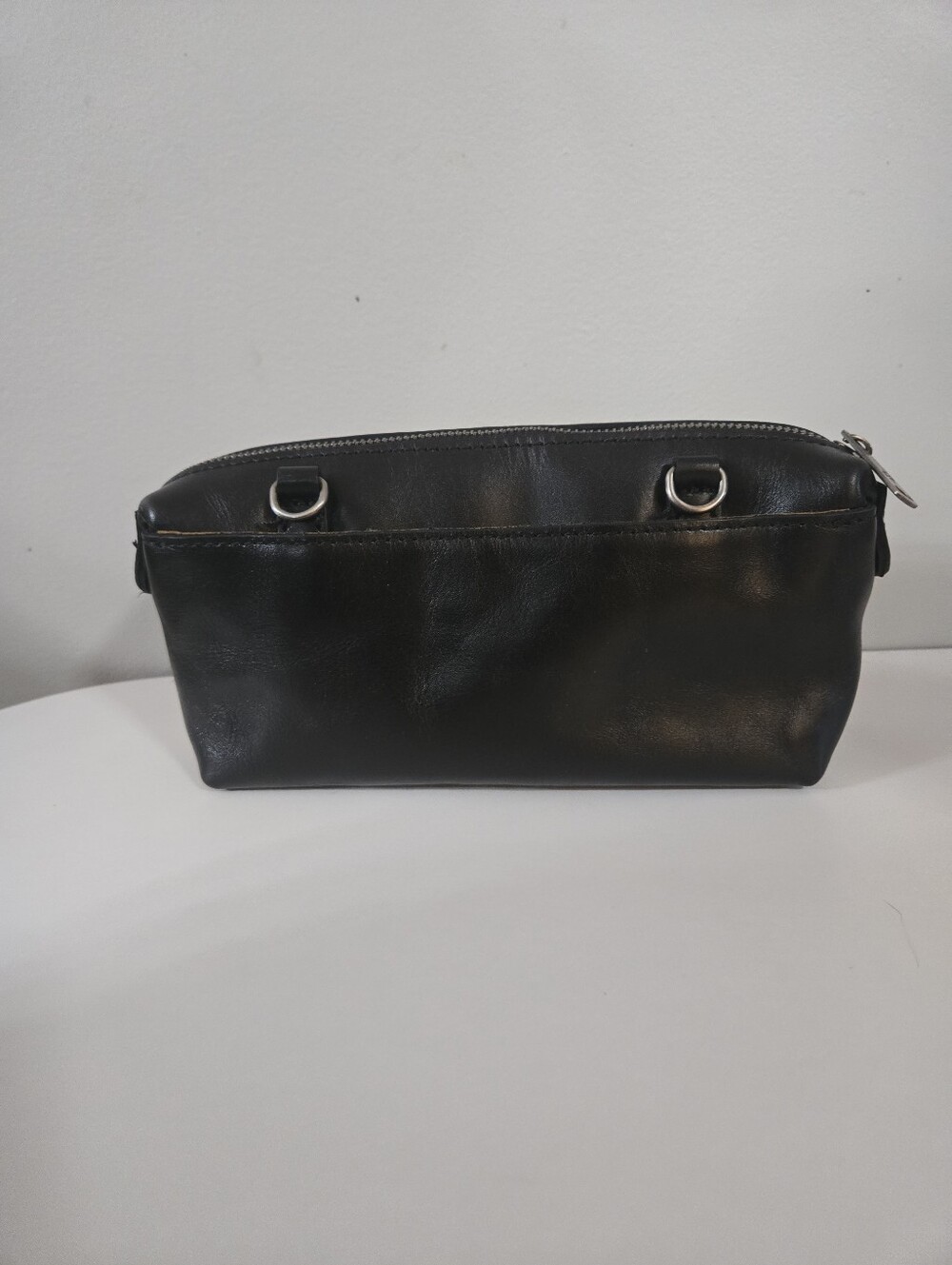 Patricia Nash Leather Joliet Pouch Crossbody Black - Picture 9 of 11